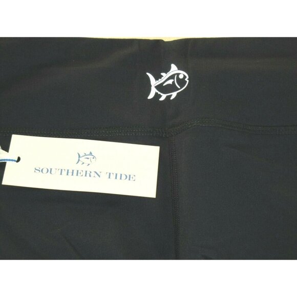 Southern Tide Women's Performance Tights Nautical Navy Blue White NWT - Picture 5 of 5